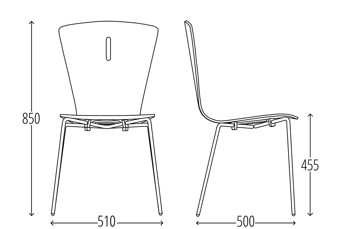 Chair Delta F 7724