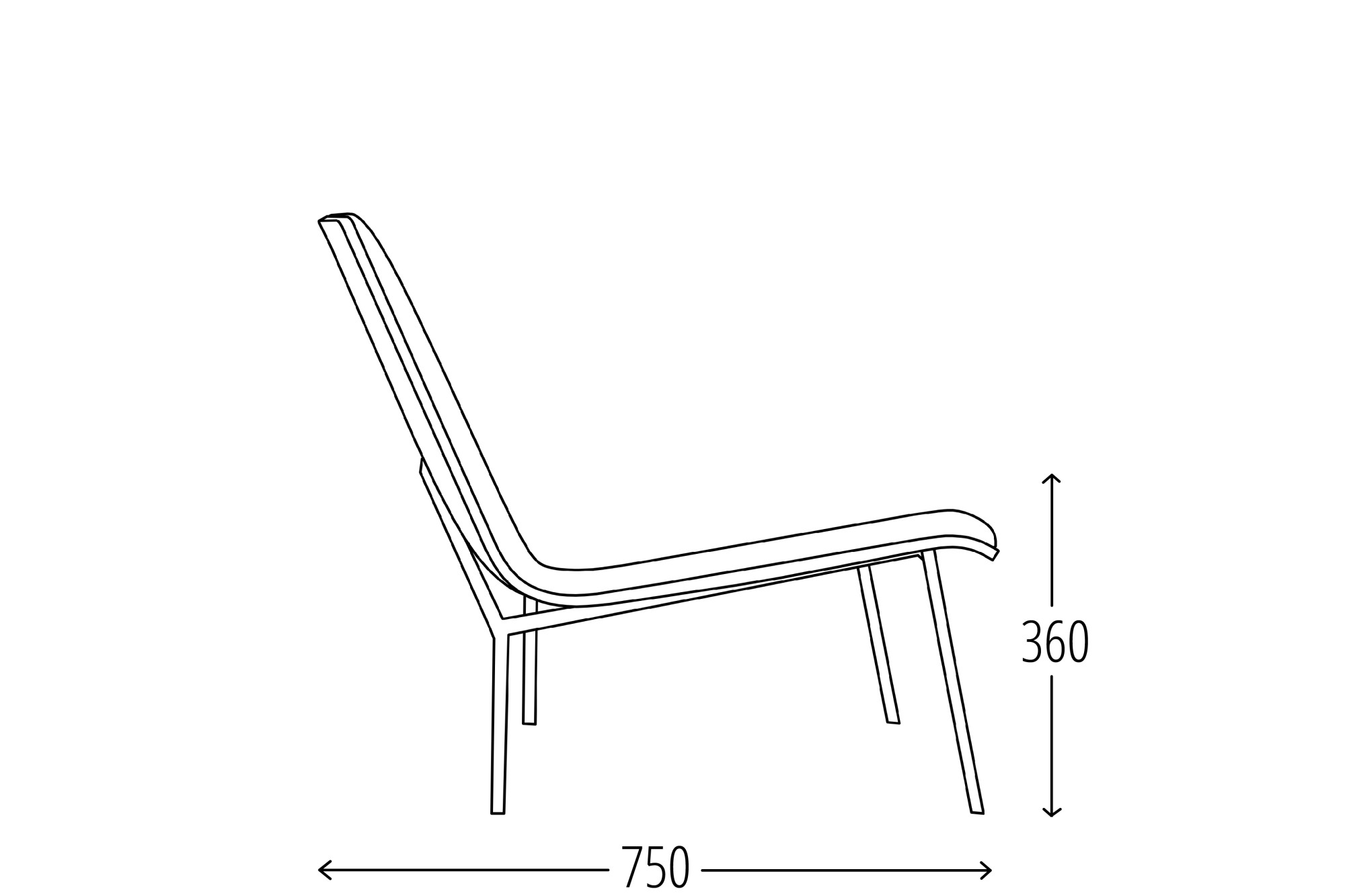 Atpūtas krēsls Riga 10859